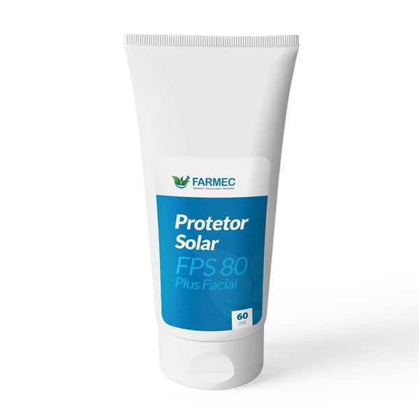 Protetor Solar FPS 80 Plus Facial 60ml